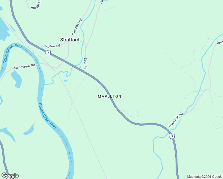 map of restaurants, bars, coffee shops, grocery stores, and more near 140 U.S. 3 in Stratford