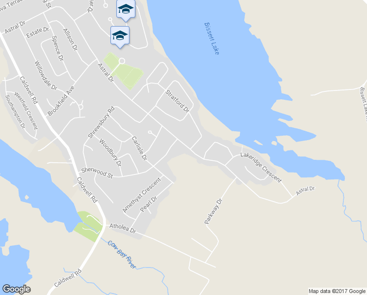 map of restaurants, bars, coffee shops, grocery stores, and more near 389 Astral Drive in Dartmouth