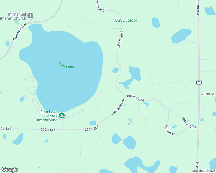 map of restaurants, bars, coffee shops, grocery stores, and more near 20720 Lake Ridge Drive in Prior Lake