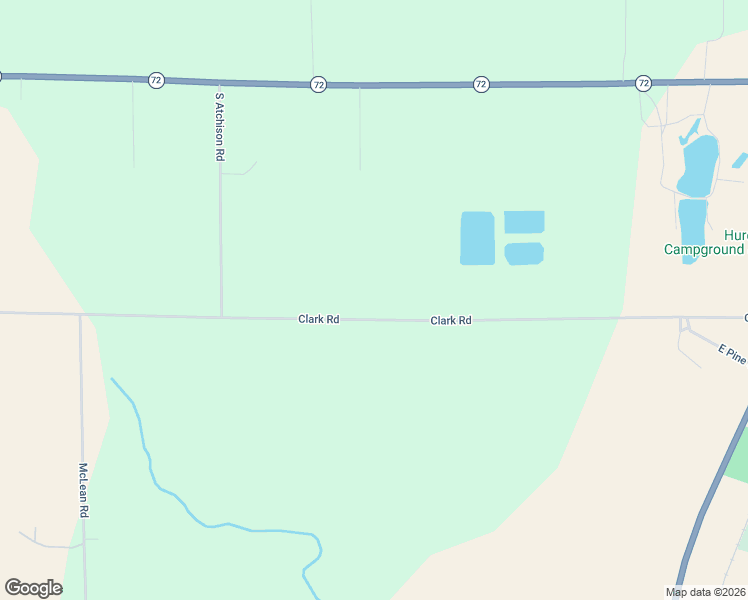 map of restaurants, bars, coffee shops, grocery stores, and more near 4910-5388 Clark Road in Harrisville