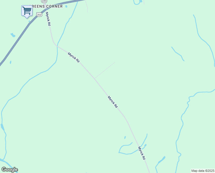 map of restaurants, bars, coffee shops, grocery stores, and more near 164 Myrick Road in Troy