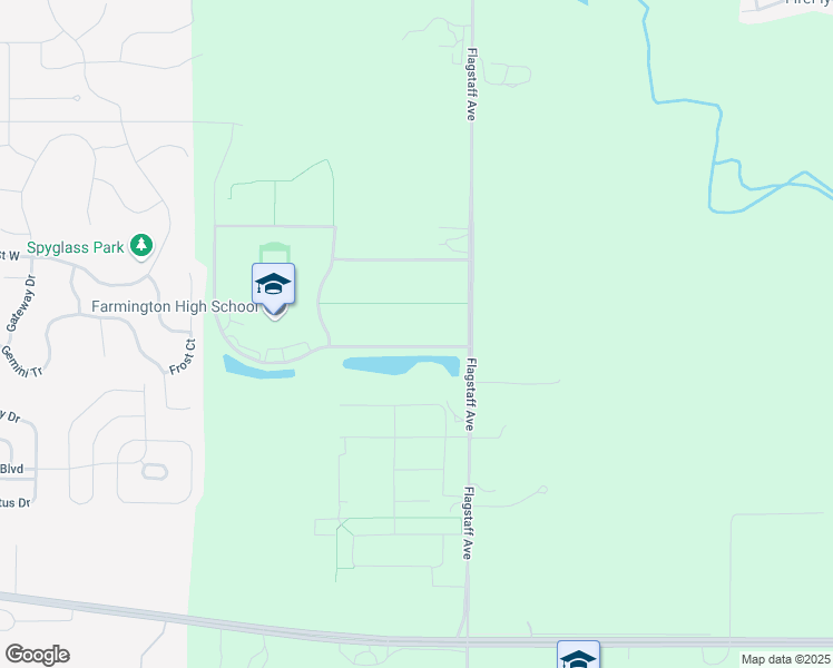 map of restaurants, bars, coffee shops, grocery stores, and more near 20655 Flagstaff Avenue in Farmington