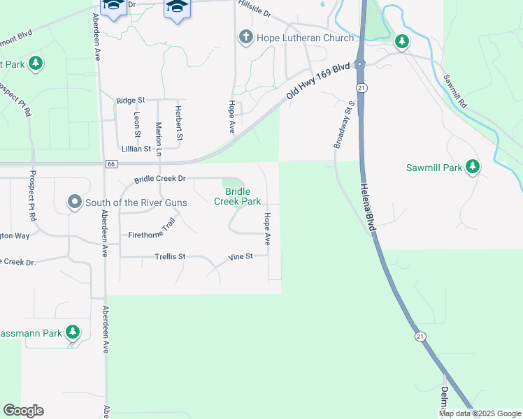 map of restaurants, bars, coffee shops, grocery stores, and more near 898 Hope Avenue in Jordan