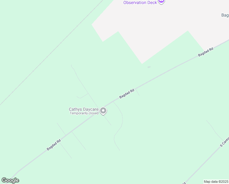 map of restaurants, bars, coffee shops, grocery stores, and more near 745 Bagdad Road in Potsdam