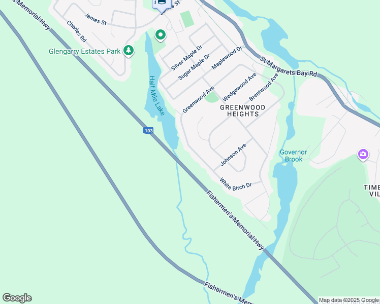 map of restaurants, bars, coffee shops, grocery stores, and more near 211 Greenwood Avenue in Timberlea