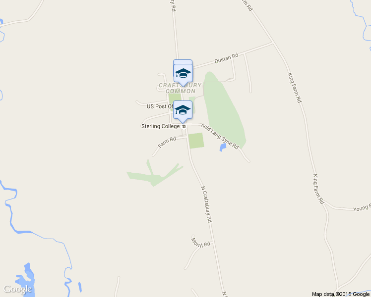 map of restaurants, bars, coffee shops, grocery stores, and more near 1177 North Craftsbury Road in Craftsbury