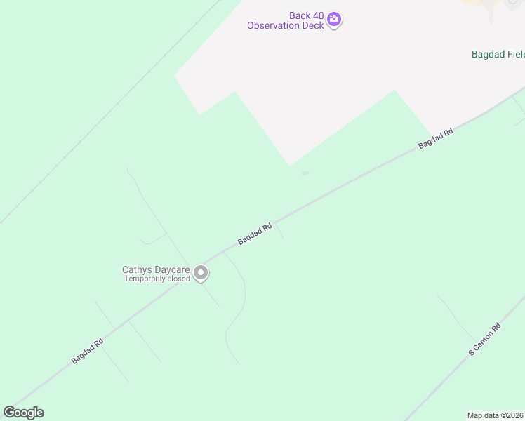 map of restaurants, bars, coffee shops, grocery stores, and more near 780 Bagdad Road in Potsdam