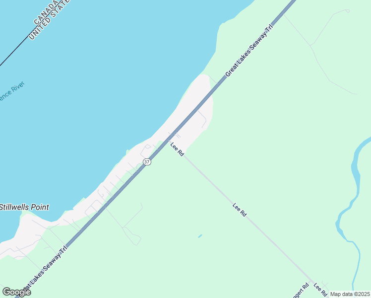 map of restaurants, bars, coffee shops, grocery stores, and more near 6122 State Highway 37 in Ogdensburg