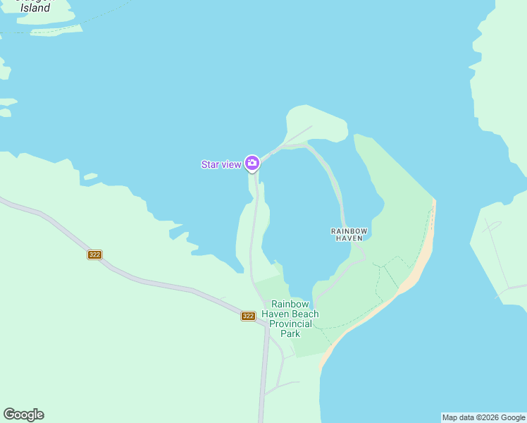 map of restaurants, bars, coffee shops, grocery stores, and more near 2353 Cow Bay Road in Cow Bay