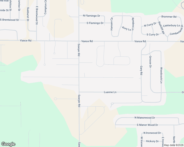 map of restaurants, bars, coffee shops, grocery stores, and more near 4874 West Mobile Trail in Traverse City