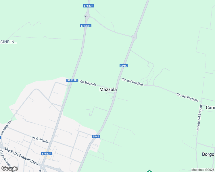 map of restaurants, bars, coffee shops, grocery stores, and more near 5 Via Mazzola in Mazzola