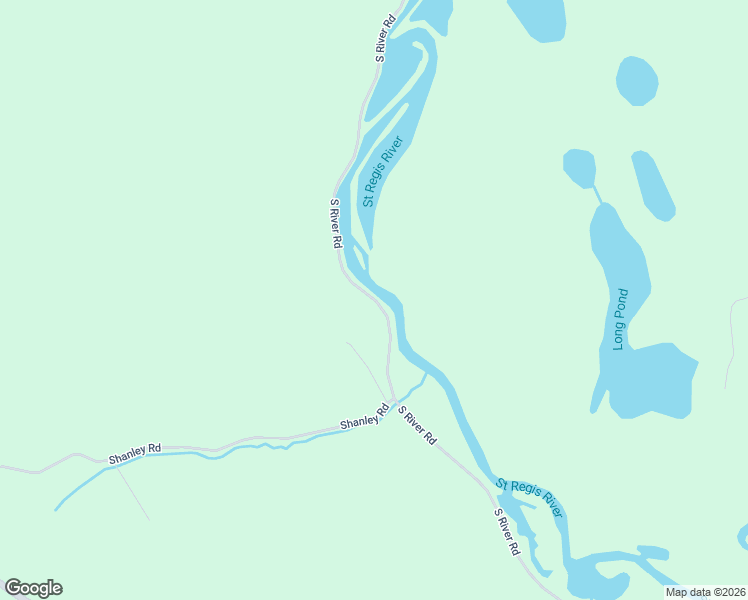 map of restaurants, bars, coffee shops, grocery stores, and more near 32 South River Road in Saint Regis Falls
