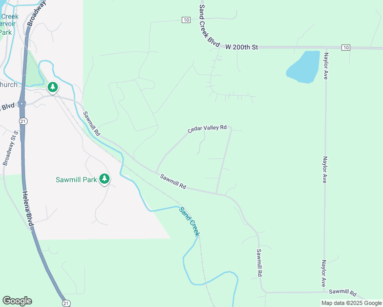 map of restaurants, bars, coffee shops, grocery stores, and more near 20325 Cedar Valley Road in Jordan