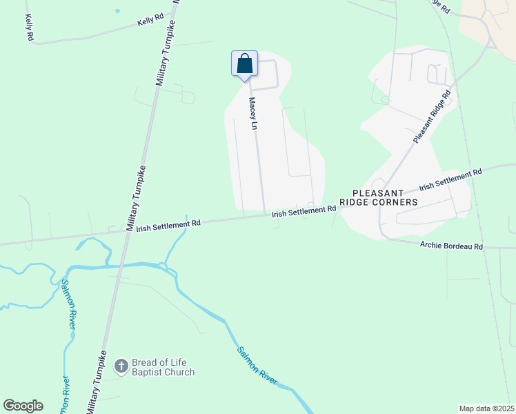 map of restaurants, bars, coffee shops, grocery stores, and more near 13 Macey Lane in Plattsburgh