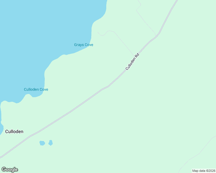 map of restaurants, bars, coffee shops, grocery stores, and more near Culloden Road in Digby