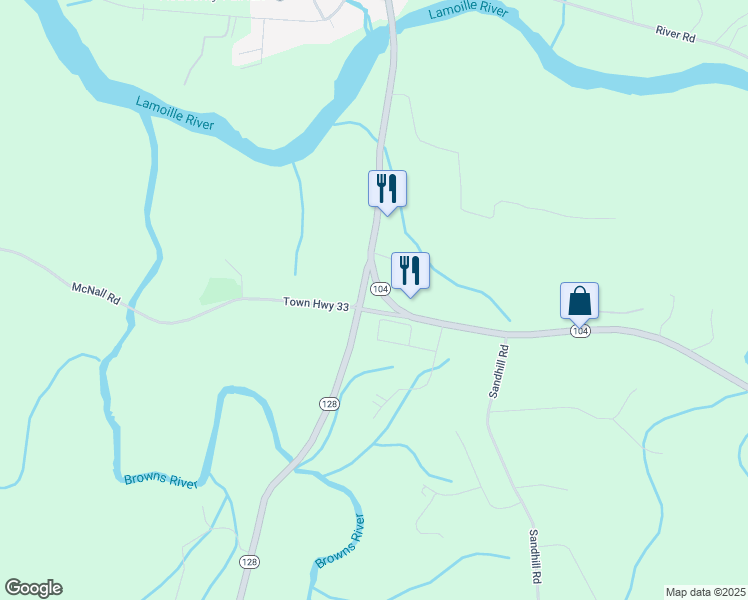 map of restaurants, bars, coffee shops, grocery stores, and more near 9 Ramsey Road in Fairfax