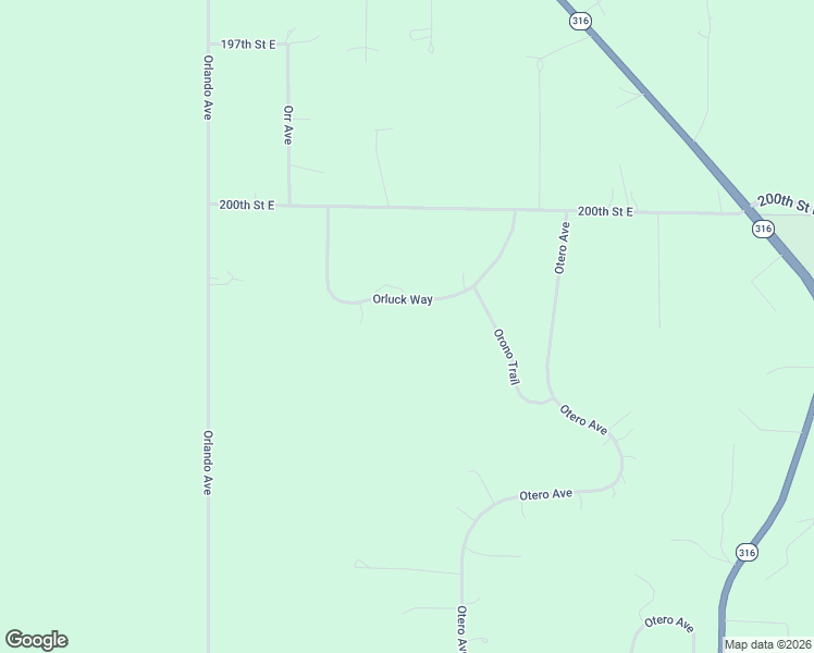 map of restaurants, bars, coffee shops, grocery stores, and more near 20245 Orluck Way in Hastings