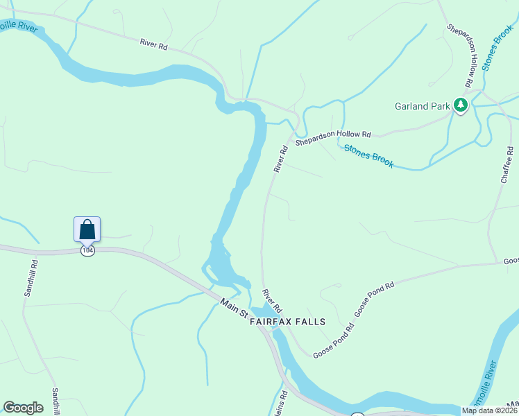 map of restaurants, bars, coffee shops, grocery stores, and more near 299 River Road in Fairfax