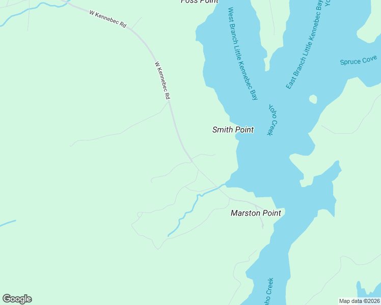 map of restaurants, bars, coffee shops, grocery stores, and more near 302 West Kennebec Road in Machias