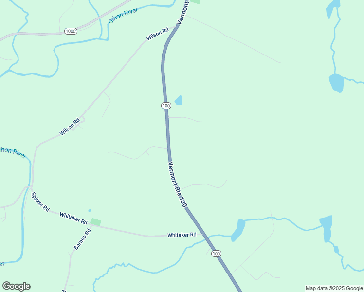 map of restaurants, bars, coffee shops, grocery stores, and more near 4370 Vermont Route 100 in Hyde Park