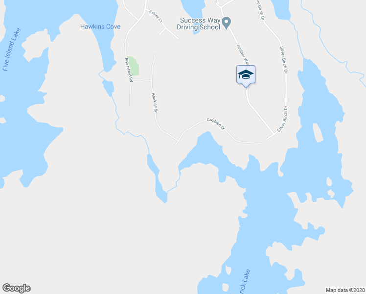 map of restaurants, bars, coffee shops, grocery stores, and more near 5 Cambren Drive in Hubley