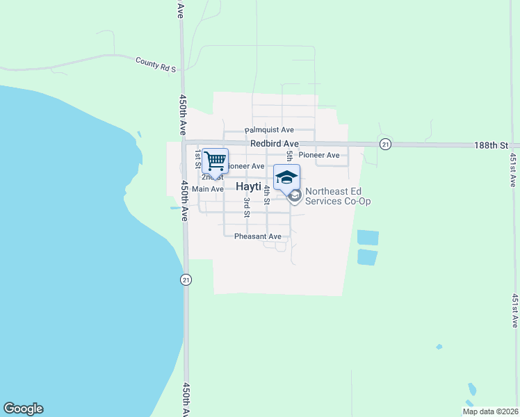 map of restaurants, bars, coffee shops, grocery stores, and more near in Hayti