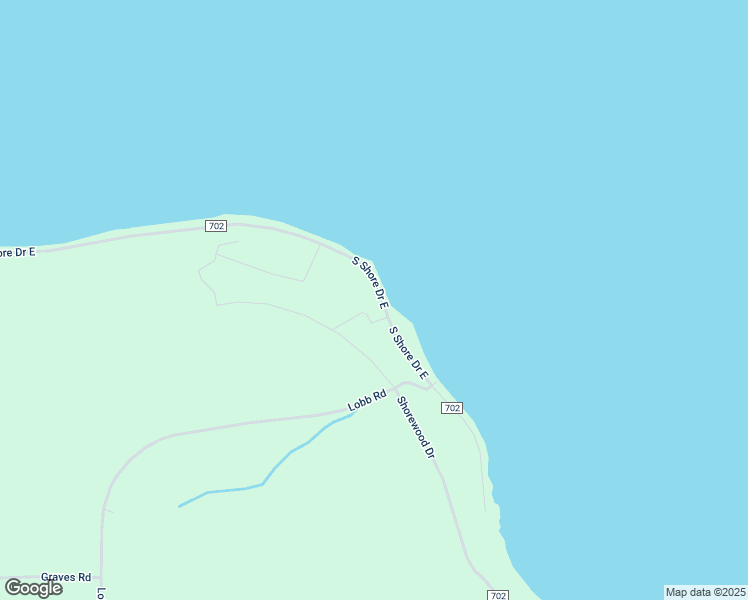 map of restaurants, bars, coffee shops, grocery stores, and more near 2610-2612 South Shore Drive East in Frankfort