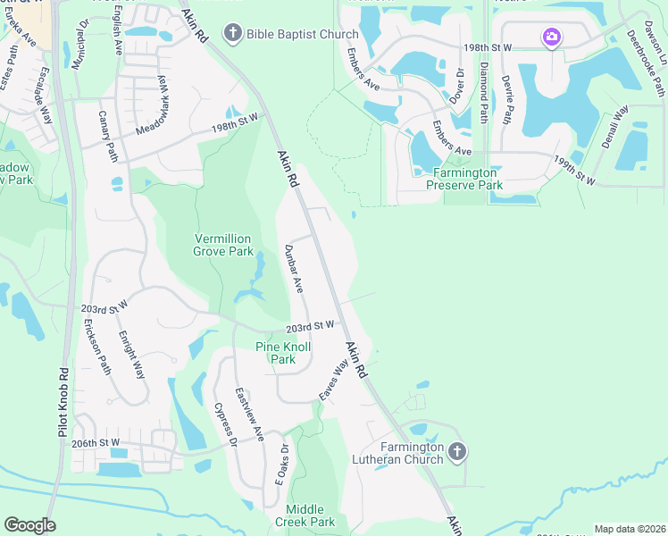 map of restaurants, bars, coffee shops, grocery stores, and more near 20110 Akin Road in Farmington