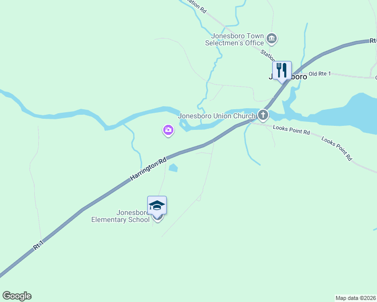 map of restaurants, bars, coffee shops, grocery stores, and more near 867 U.S. 1 in Jonesboro