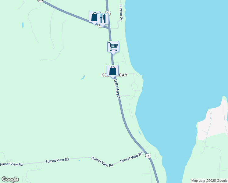 map of restaurants, bars, coffee shops, grocery stores, and more near 472a U.S. 2 in South Hero
