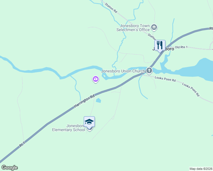 map of restaurants, bars, coffee shops, grocery stores, and more near 867 U.S. 1 in Jonesboro