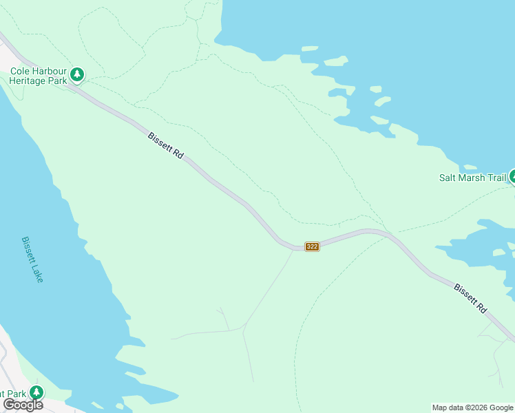 map of restaurants, bars, coffee shops, grocery stores, and more near 642 Bissett Road in Cole Harbour