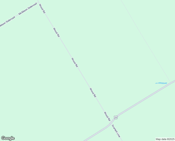 map of restaurants, bars, coffee shops, grocery stores, and more near 1155 Wood Road in Simcoe County