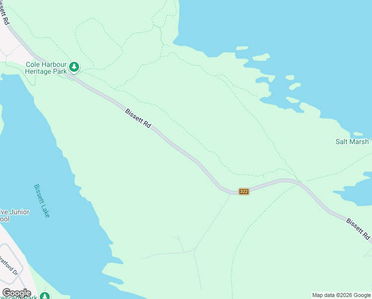 map of restaurants, bars, coffee shops, grocery stores, and more near 459 Bissett Road in Cole Harbour