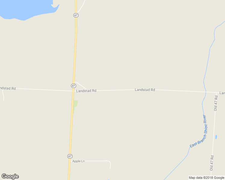 map of restaurants, bars, coffee shops, grocery stores, and more near Landstad Road in Bonduel