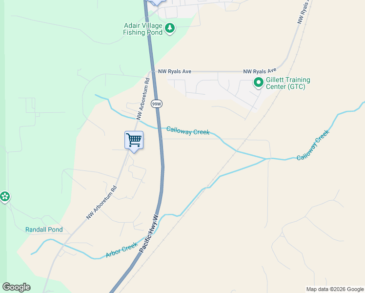 map of restaurants, bars, coffee shops, grocery stores, and more near 120 Northeast Crane Lane in Corvallis