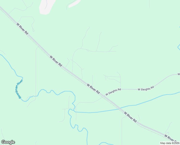 map of restaurants, bars, coffee shops, grocery stores, and more near 1012 West River Road in Traverse City