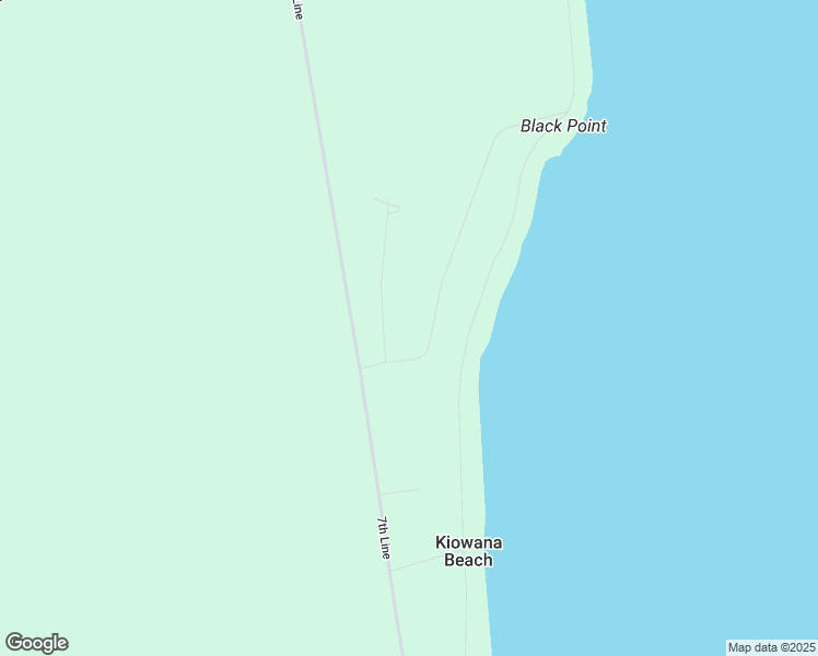 map of restaurants, bars, coffee shops, grocery stores, and more near 115 Captains Court in Meaford