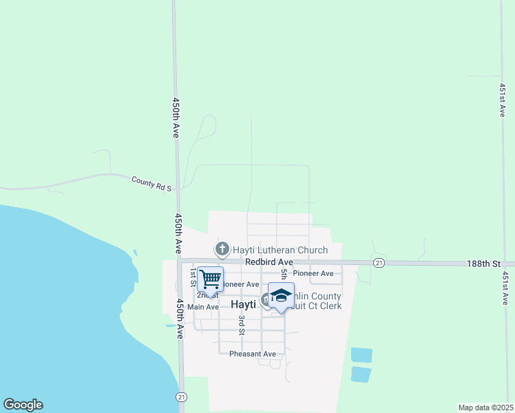 map of restaurants, bars, coffee shops, grocery stores, and more near 87 3rd Street in Hayti