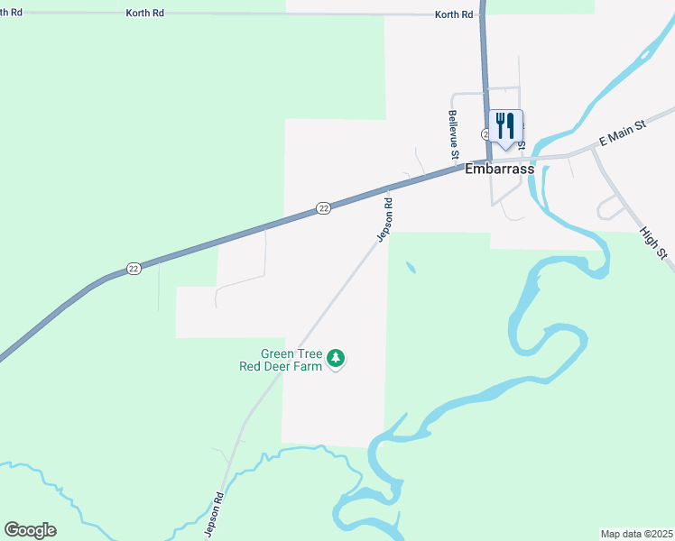map of restaurants, bars, coffee shops, grocery stores, and more near 201 Jepson Road in Clintonville