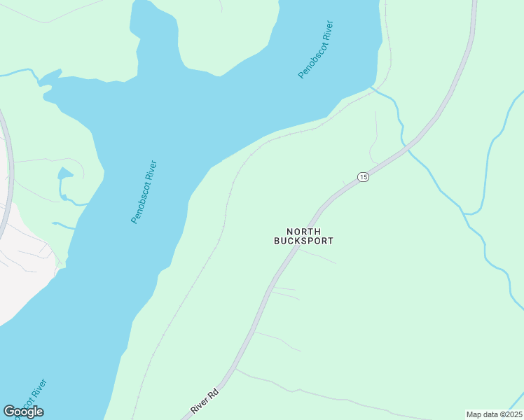 map of restaurants, bars, coffee shops, grocery stores, and more near 1354 River Road in Bucksport