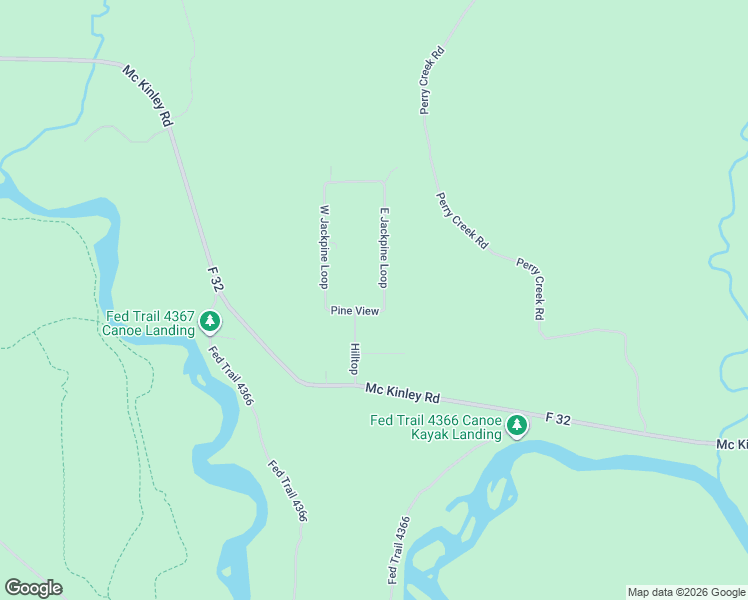 map of restaurants, bars, coffee shops, grocery stores, and more near 579-599 East Jackpine Loop in Mio