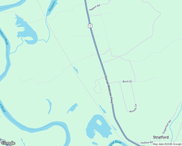 map of restaurants, bars, coffee shops, grocery stores, and more near 421 U.S. 3 in Stratford