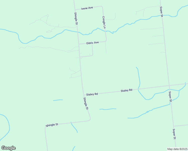 map of restaurants, bars, coffee shops, grocery stores, and more near 284 Staley Road in Morrisonville