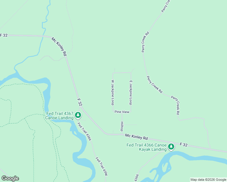 map of restaurants, bars, coffee shops, grocery stores, and more near 552-803 West Jackpine Loop in Mio