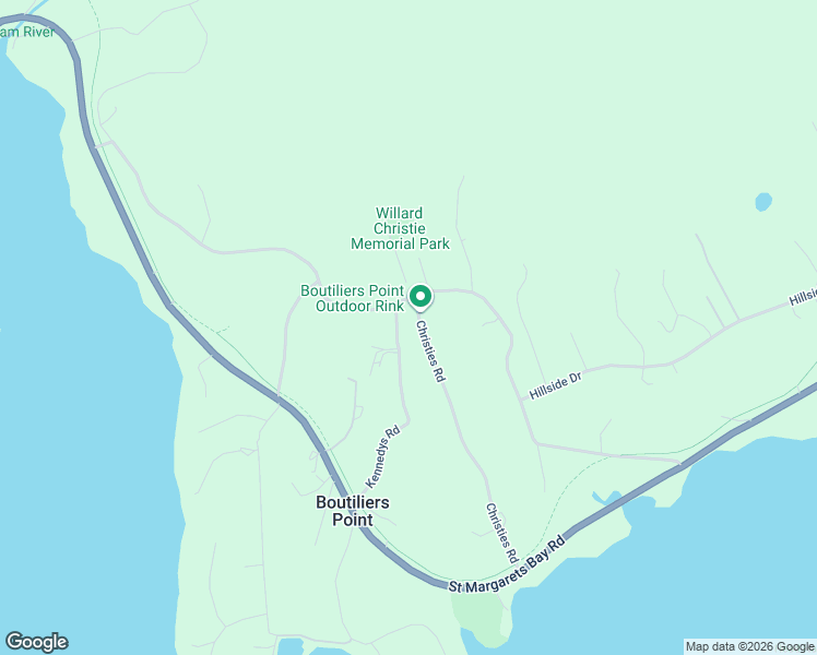 map of restaurants, bars, coffee shops, grocery stores, and more near 16 Kennedys Road in Boutiliers Point