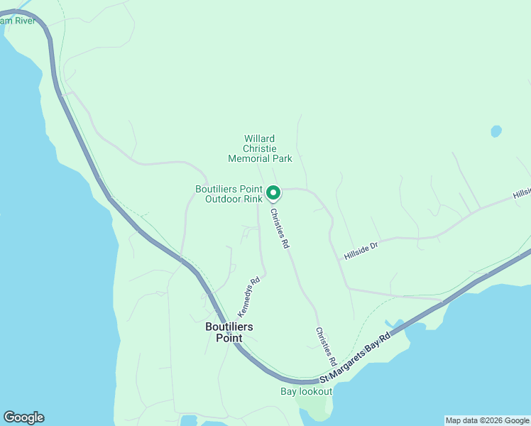 map of restaurants, bars, coffee shops, grocery stores, and more near 16 Kennedys Road in Boutiliers Point