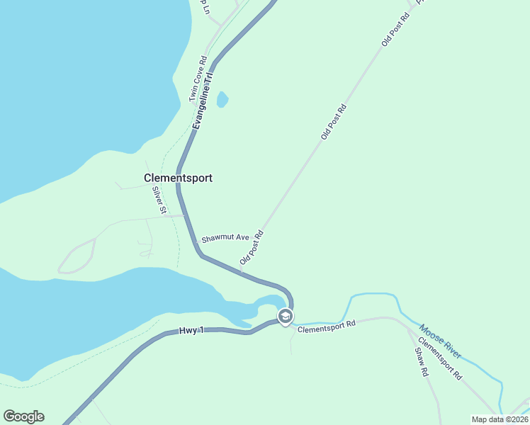 map of restaurants, bars, coffee shops, grocery stores, and more near 69 Old Post Road in Annapolis Royal