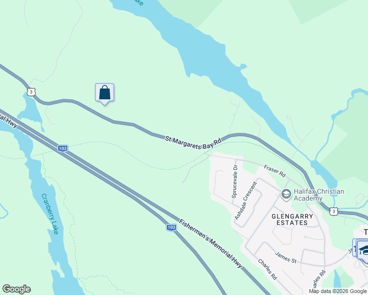 map of restaurants, bars, coffee shops, grocery stores, and more near 2786 Saint Margarets Bay Road in Timberlea