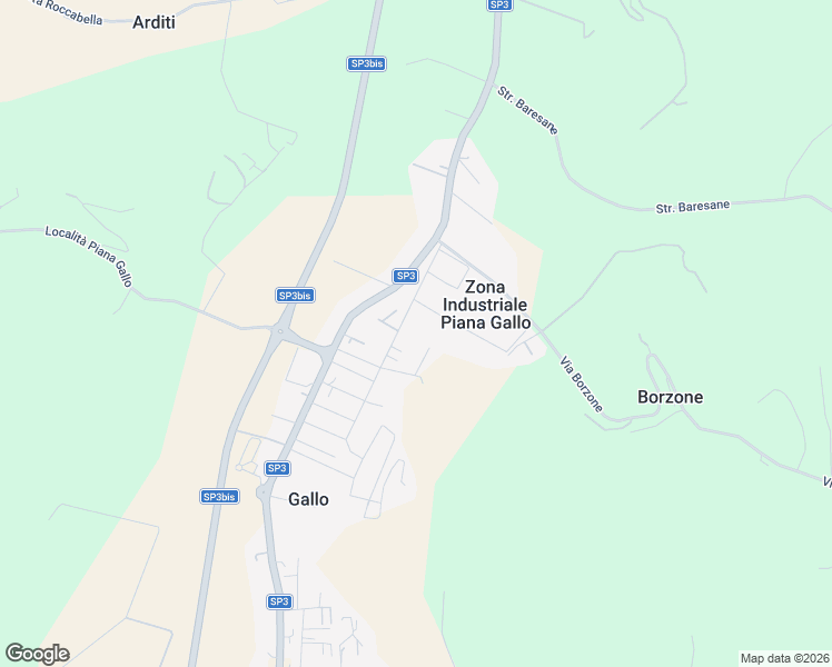 map of restaurants, bars, coffee shops, grocery stores, and more near 30/C Viale Europa in Gallo